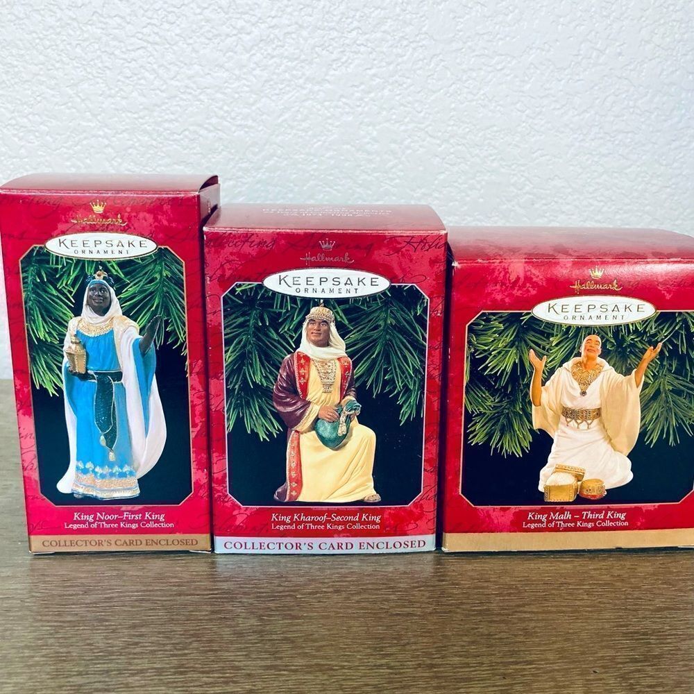 Hallmark Legend of Three Kings Christmas Ornaments Collection